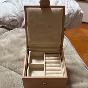 Mejuri Tan Jewelry Organizer